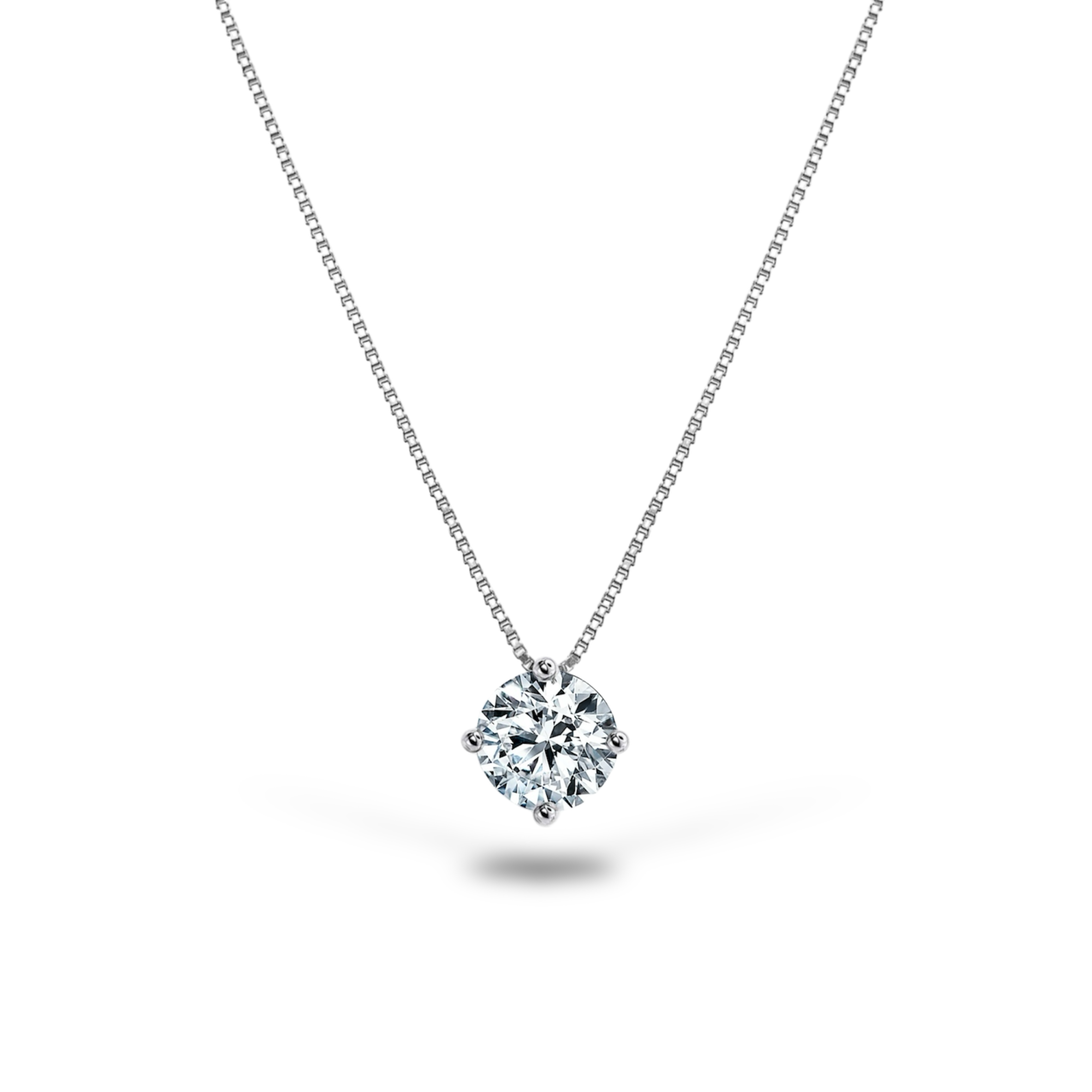 Collana Punto Luce Scorrevole Veneziana — variante Rotondo — Diamond House Roma